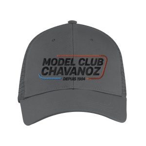 Casquette trucker Logo Brodé - Gris graphite